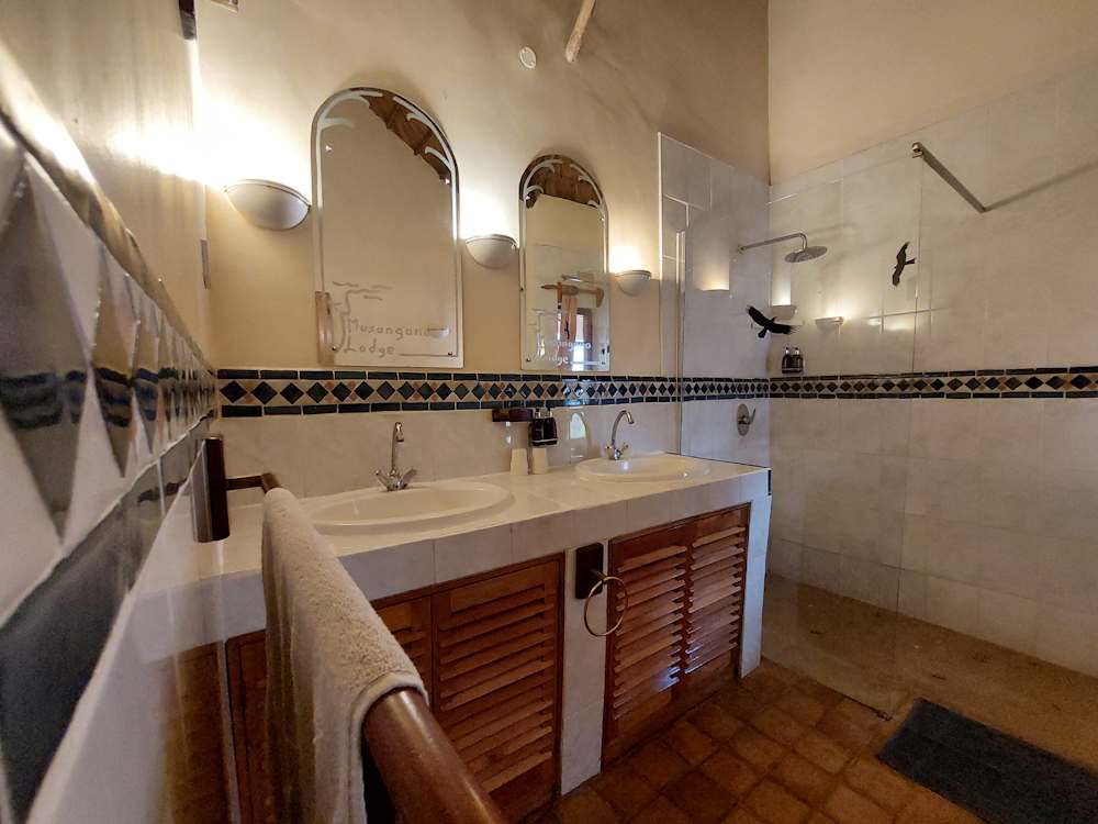 A modern bathroom