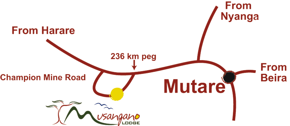 How to find Mutare Lodge
