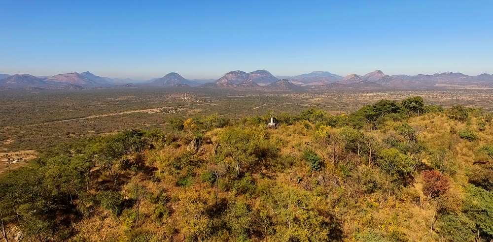 View vom topmost Aloe Trail