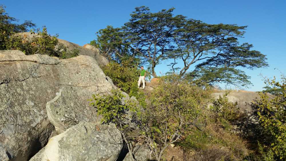 Rocks on Mount Chikanga